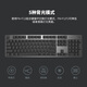罗技（Logitech）K845机械键盘有线游戏键盘电竞办公全尺寸104键配列盘外设办公用品WF13A K845-悠米联名款 红轴