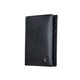 SaTCHI men's short wallet business casual cowhide vertical wallet gift box birthday gift men