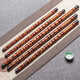 Huang Weidong's professional grade exam bitter bamboo plays flute for five years bitter bamboo plays flute bitter bamboo flute bamboo flute ancient bagpipe E-tune 2 double insert (carved style) + full set of accessories