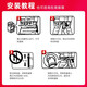 Jingcheng Canon Copier NPG-67 Polvo Box C3020 Tóner C3222L C3226 C3520 Cartucho de tinta C3125 Caja de tóner NPG-67 Gran capacidad negra (36000 páginas) [incluido portador]