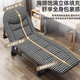 McShe alemán plegable cama suave campamento sábado de la cama del artefacto de la oficina del hogar artefacto al aire libre sillón de sillón de atención [gris claro] 180 cm