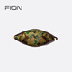 FION clutch bag women's new fashion trend lightweight dinosaur makeup bag toiletry bag Coffee (tiger) 082