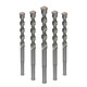 Fang Dawang five-pit drill bit electric hammer drill bit SDS-MAX extended wall turn head special two-pit three-slot impact drill bit for planting bars 22*800mm five-pit drill bit