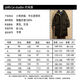 AEMAPE retro winter cotton jacket for men and women bear jacquard splicing hooded jacket trendy brand thick warm boy jacket winter M6636 gray (three-bar cotton jacket) M [Recommended: 90-110Jin [Jin equals about 0.5 kg]]