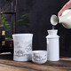 Jiulou Pavilion Jingdezhen high white ceramic old-fashioned rice wine scalding pot ancient Chinese wine warmer wine set 3 pieces of snow scenery standard = 1 pot 1 liner 1 wine glass