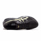 ASICS Men's Shoes Cushioned Breathable Running Shoes Sports Shoes Mesh Rebound Running Shoes GEL-CONTEND 4 Black/Gold 42