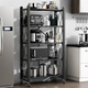 Anya kitchen rack floor-standing removable installation-free microwave storage rack shelf storage rack 5-layer full network model