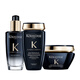 KERASTASE Black Diamond Source Shampoo Cleansing Soft Moisturizing Fenxiang Kashi Black Diamond Source Hair Caro Hair Caro Hair Mask Kashi Black Diamond Wash + Essential Oil 100ml + Hair Mask 200ml