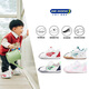 Dr. Jiang's Spring and Autumn Baby Men's and Women's Lightweight and Breathable Children's Shoes, Comfortable, Simple and Versatile Toddler Shoes, Rice/Pink 21, Foot Length Approximately 12.0-12.6