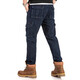 Jeep Spirit Jeep Casual Jeep Herren Multi-Pocket Straight Lose Arbeitshose Herbst und Winter Mode einfache Herrenhose 9921 J9921 Blau Größe 40