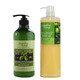 Cailain Olivenfeuchtigkeitsfeuchtigkeits-Anti-Dandruff Shampoo Duschgel Set Shampoo Männer und Frauen Shampoo lang anhaltende Duft Feuchtigkeitsfeuchtigkeitsfeuchtigkeitsschampoo + Duschgel 750g