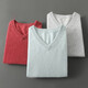 
Pash Men's Cashmere Sweater 100% Cashmere V-neck Basic Inner Layer Casual Knitted Base Sweater TRC1202 Medium Gray 2XL