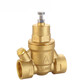 
Pressure reducing valve 719 tap water household 6-point brass double internal wire adjustable water heater meter front pressure reducing valve brass dn15=4-point