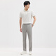 Seven Wolf [with mulberry silk] casual pants 2025 spring new product for men's Modal skin-friendly soft casual and easy-to-maintenance trousers 701 (khaki) 35