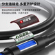 Nokoxin gyxtw al aire libre cable óptico terminado en modo único al aire libre sin soldar 2 núcleos 4 6 8 CORES LC/SC/SC/FC Fibra Jumper Puente impermeable a prueba de agua y resistente a la tensión Tubo superior Cable de cola de cola con terminado con terminado con terminación óptica 4 CORES SC-SC 150 metros