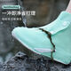 Cubierta de bota de lluvia cubierta de bota de lluvia impermeable sin deslizamiento en espesas engrosadas para hombres y mujeres botas de lluvia infantiles para niños tubo de silicona cubierta de zapato mediano tubo-verde [suela engrosada de doble capa] talla individual m/34-36 zapatos de tamaño