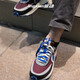 耐克（NIKE）女鞋 Sacai X  VaporWaffle 三方联名解构男女运动休闲运动跑步鞋 DJ4877-300 黑蓝红 40.5