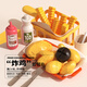 EagleStone Children's Kitchen Toys 3-6 Years Simulation House Playing Extra Large Fried Chicken Simulation Real Cooking Fast Food Truck Birthday Gift
