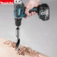 Makita Makita electric hand drill drill bit set household multi-functional combination universal wood cement steel drilling drill Makita hybrid drill 9 pieces set D-71962