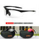 Tuobu TS001M cycling glasses color changing polarized outdoor sports glasses sunglasses running glasses men and women black