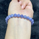 GOR Fat Donglai's same style tanzanite bracelet, natural women's single circle, fashionable, fresh and versatile crystal bracelet jewelry 1#/6.3~6.5MM/round beads/single circle