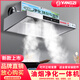 Capucha de escape de humo de alta potencia comercial para yangtze range Hood de acero inoxidable de acero inoxidable Catering Catering Oil Suction Machine Suction Barning Small Range Caperino Ambiental de gama ambiental Hotel de escape de humo