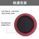 Akzeptanz dareeu EH722 Ohrdecke EH719 EH736 EH716 EH716 Evolution Earphone Cover D3 Kopfmontierter RGB Gaming Ohrhörer CH409 Schwammabdeckungszubehör [hautfreundlich] Orange und Red Apple Leder-Ohr-Ohr-Cover-Paar