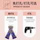 含雅铝合金卫生间浴室镜子免打孔挂墙式洗手间厕所化妆大镜子贴墙自粘 银白色【40*60cm】高清防爆
