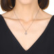Chow Sang Sang Pt950 platinum pendant without platinum necklace 37142P Price 2.01g (including labor cost 200 yuan)