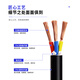 
National standard RVV power cord multi-core rvvp shielded soft cable 2345 core 15254 square sheathed cable ZR-RVV-2*1.5