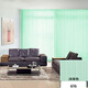 Office balcony curtain bedroom new vertical curtain customized vertical blinds partition curtain light-proof blinds willow dark blue encrypted blades 1.8 meters wide / high 1.8 meters high