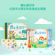 [JD.com 8 Okura next day delivery] Xueersimobi Love to read and read Mathematics family products Children's literacy and primary school transition preschool literacy enlightenment from zero literacy to achieve independent reading (7 volumes) 1000 high-frequency words 1048 words 95 audio 400+ word words card Ebinhaus Forgotten Law Interactive Video Fun Stickers