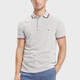 Tommy Hilfiger Tommy Men's Clothing New European and American Colord Colord Casual Slim Men's Short à manches courtes 673/670/691 Pink L (environ 90 kg)