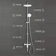 Huida Badezimmer Leichte und intelligente Toilette Toilette Massivholz Badezimmerschrank Waschbecken Dusche Dusche Drei-Outlet-Kombination Set ES20-Q1+5510+1381-80 cm 305 Grubenentfernungsfabrik Direktlieferung Nationale gemeinsame Versicherung
