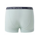 Armani (Armani) EA Nouveau produit Logo masculin Jacquard Elastic Fit Elastic Boxer sous-vêtements trois ensembles de cadeaux Men Men 111357 4R717 13082 Green / Purple / Blue L