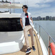 Tommy Hilfiger [bequemer Popin] Sommer Herrengeschäft Casual Laser zu präsentierende Kurzärärmungshemd-Hemd-Herrenjacke 78J9746 White YCI L (Empfohlen: 150-165jin [Jin entspricht 0,5 kg]))
