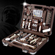 Li Haojia A-point KAK multi-function tool box set repair electrician set home vehicle hardware set version E124 cordless drill