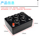 Jingulao Laboratory teaching resistance box Student DC multi-value standard physical demonstration rheostat box Black KZS-753