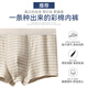 
Yashikai 6-pack 7A-grade antibacterial men's underwear colored cotton undyed comfortable and breathable flat corners for boys high-end boxer shorts 686# skin blue + 687# gray dark green 6 4XL 170-210Jin[Jin equals 0.5 kg]
