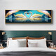 
Mo Hua Lulin Modern Simple Bedroom Decoration Painting Warm and Romantic Bedside Painting Hotel Hotel B&B Room Hanging Painting Background Wall Painting 01 Supporting Mo Yimo 9272 200*60 Black Frame (Diamond Inlay Painting) Customized Size