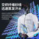 HHONGSHIYU Ice Silk Fishing Suit Men's Summer Outdoor Fishing Sun Protection Mosquito Clothing Sea Fishing Clothing Team Customized Blue Gold Gun Top L (Suitable for 120-140 Jin Jin equals 0.5 kg)