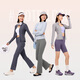 Keep Sports Jacket Yoga Wear Women's Stand Collar Fitness Jacket Badminton Outdoor Running Training Pilates Long Sleeve T-Shirt Classic Black M