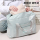 Sac de voyage facile Sac de rangement commercial grande capacité sac pliable sac double tissu ciel bleu