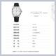 Seagull Watch Herren Automatische mechanische Uhr Klassiker klassisches Drei-Pin-Kalender-Display Business Style National Watch Vatertagsgeschenk 819.12.1049 (Belt)