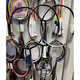 Yonex ns9900 Old Color Ltd Purple Blue Blue Double Sword JP Super Collection Badminton Racket 3U NS9900 5 SP Old Color 8702914 leerer Schuss