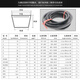 XMSJ Dreiecksgürtel D Typ 3175LI-D3886LI Komplett Gummiübertragungsgürtel Anti-Schlupf-Verschleiß-resistenter Dreiecksgürtel Hardwire D3861LI Andere