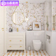 Yuanjing Black Wood Grain Brick Salle de bain en céramique Français rétro salon chambre à coucher carreaux de sol nanyang cuisine Guangdong M15910Z 150x800 mm