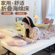 
FaaOSHA Japan imported quality folding bed household single bed hotel extra bed lunch nap artifact dormitory simple double folding sponge bed-width 60cm
