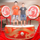 Feiming de tambor de vaca vertical war tambor dragón tambor chino tambor rojo rendimiento adulto tambor de baile potencia tambor tambor diversos tamaños y estilos tambores personalizados