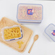 Lock Lock (LOCK/LOCK) plastic fresh-keeping box lunch box microwave oven lunch box refrigerator storage food box sealed lunch box HPL825-2.3L